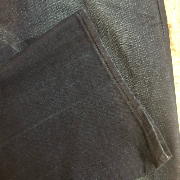 Gap 1969 Skinny Boot Womens Size 14 R (36x32) Dark Wash Stretch Denim Blue Jeans - Picture 4 of 8